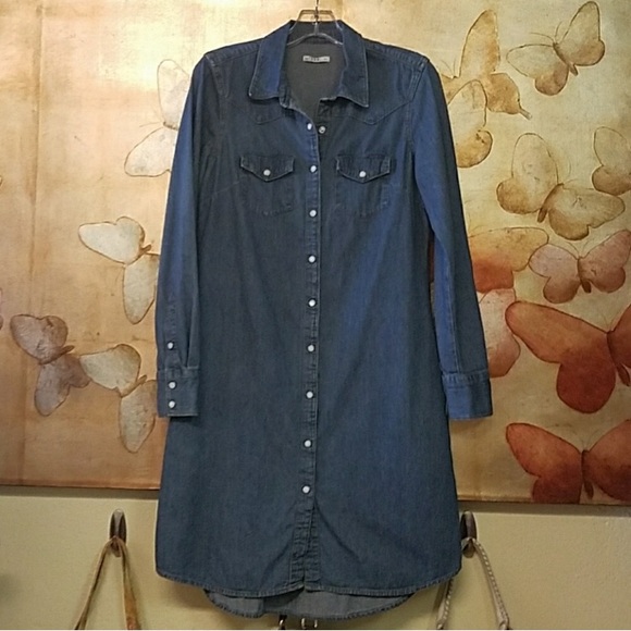 Gap Denim Dress - Picture 2 of 7